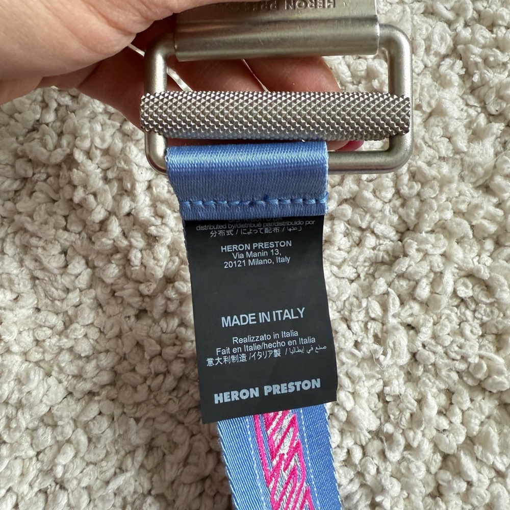 Heron Preston Blue Belt